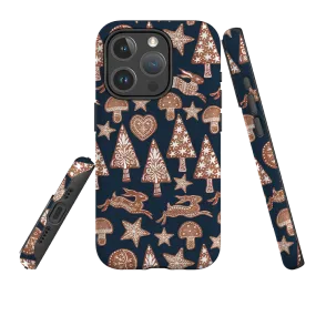 Luxury Grip Protective Covering iPhone MagSafe Tough Case - Sweet Treats Dark By Emma Frances Grant