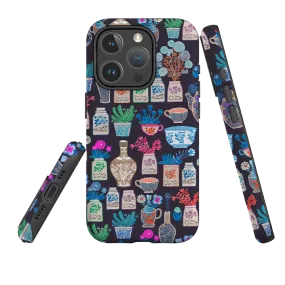 iPhone MagSafe Tough Case -  Teatime By Gabriela Larios Carbon Fiber