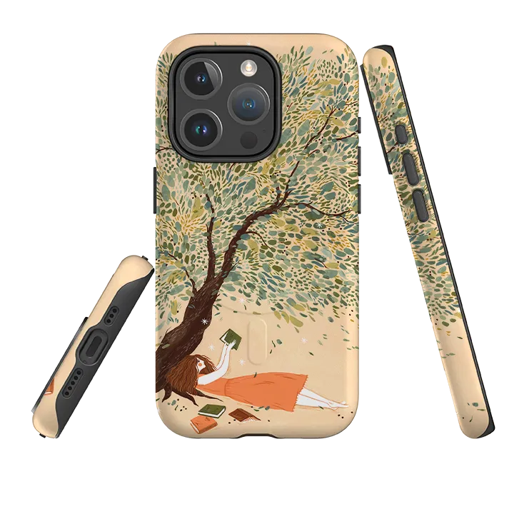Impact Resistant Ultra light iPhone MagSafe Tough Case -  The Olive Tree By Madalina Andronic