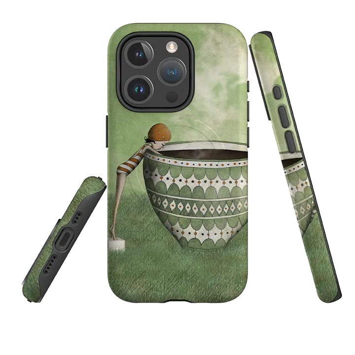 iPhone MagSafe Tough Case - To Hot By Maja Lindberg Premium Feel