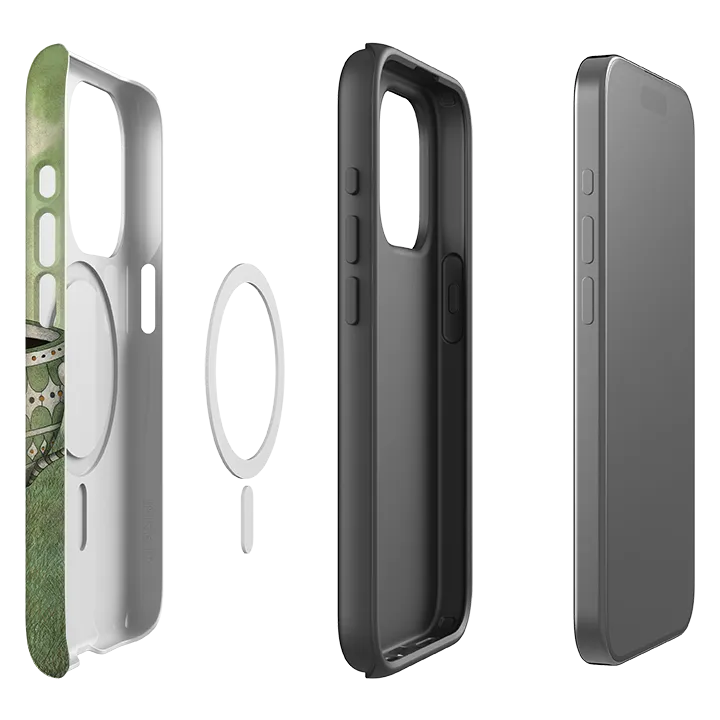 Flexible Surface Texture Luxury Finish iPhone MagSafe Tough Case - To Hot By Maja Lindberg