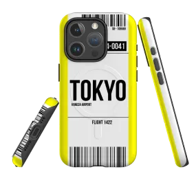 Premium Edge Design iPhone MagSafe Tough Case -  Tokyo Yellow