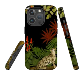 Flexible Detail iPhone MagSafe Tough Case - Toucan Leopard By Bex Parkin