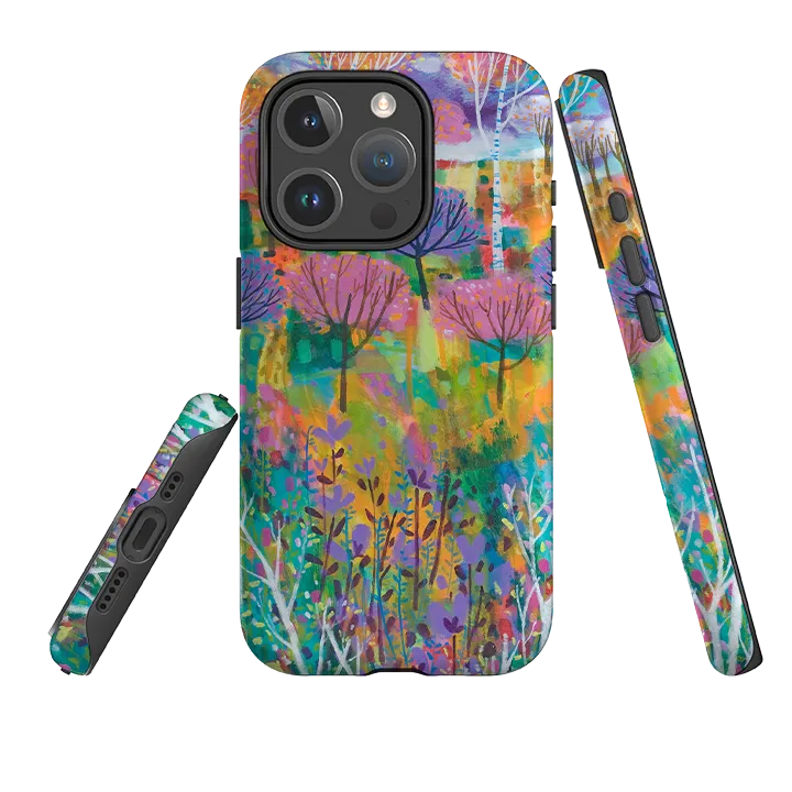 Minimal Grip iPhone MagSafe Tough Case -  Trees By Claire West