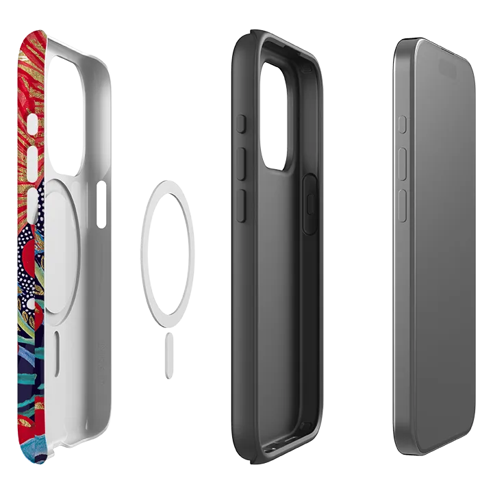 iPhone MagSafe Tough Case - Turtle Doves By Emma Frances Grant Durable Form