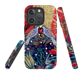 Polished Look iPhone MagSafe Tough Case - Turtle Doves By Emma Frances Grant