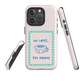 iPhone MagSafe Tough Case - Un Cafe Minimal Form Comfort Pattern