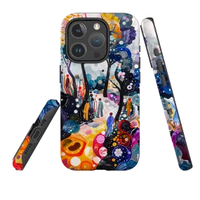 iPhone MagSafe Tough Case - Walking In The Park Protective Layer