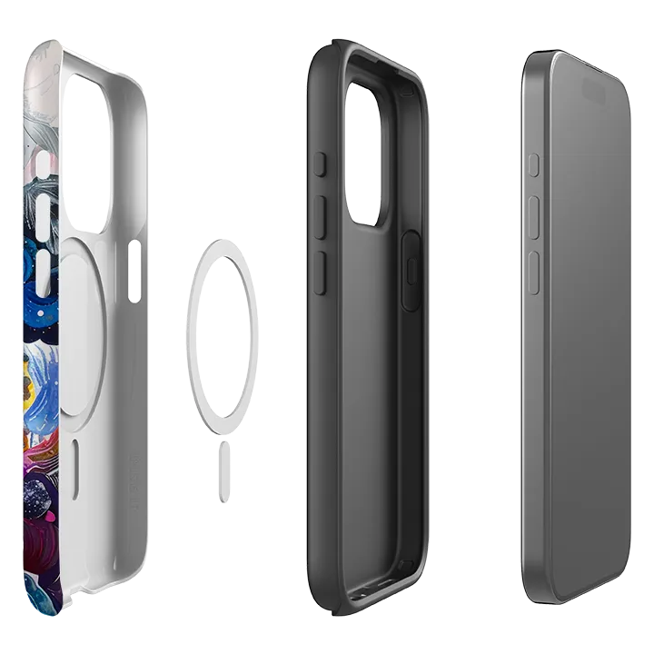 iPhone MagSafe Tough Case - Walking In The Park Comfort Edge Matte Look Finish