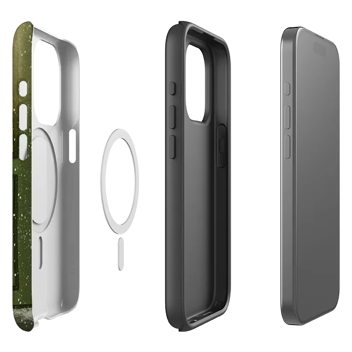 iPhone MagSafe Tough Case -  Winter Flowers By Maja Lindberg Hybrid Texture Design