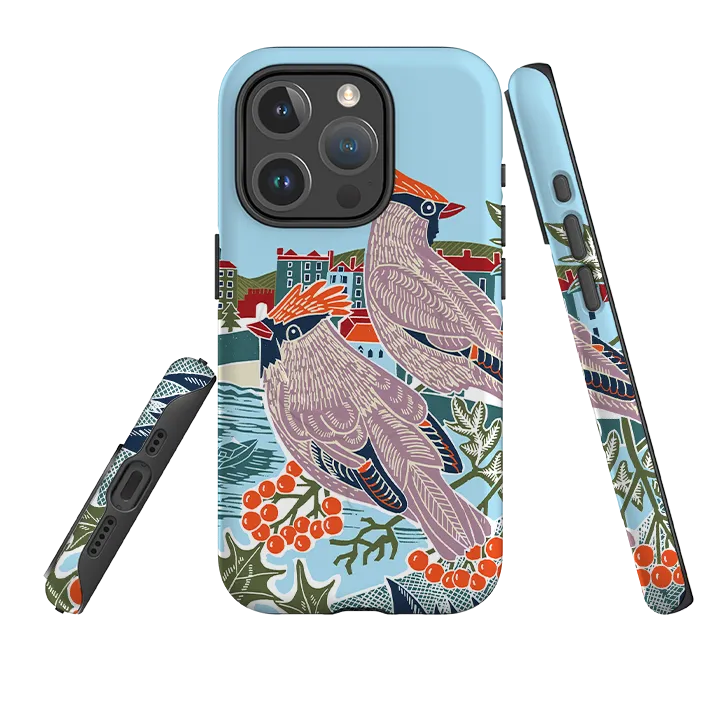 iPhone MagSafe Tough Case - Winter Harbour By Kate heiss Slim Design