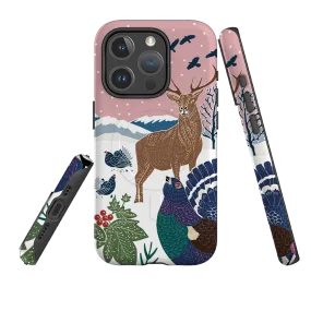 Clear Pattern Vivid Detail iPhone MagSafe Tough Case -  Winter IV By Kate Heiss