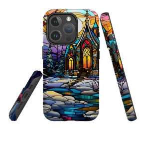 iPhone MagSafe Tough Case -  Winter Mosaic II Color Layer