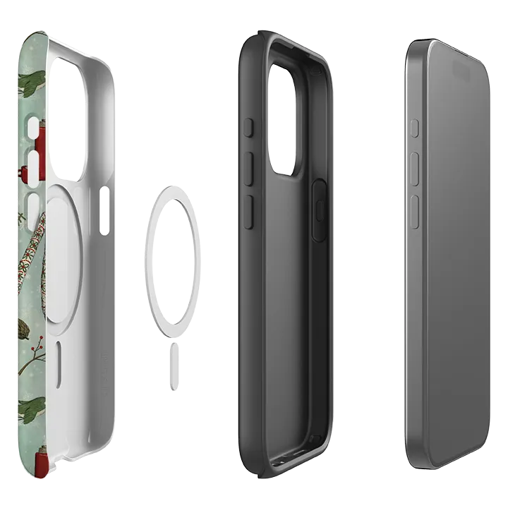 iPhone MagSafe Tough Case - Winter Pattern By Maja Lindberg Matte Pattern Luxury Pattern