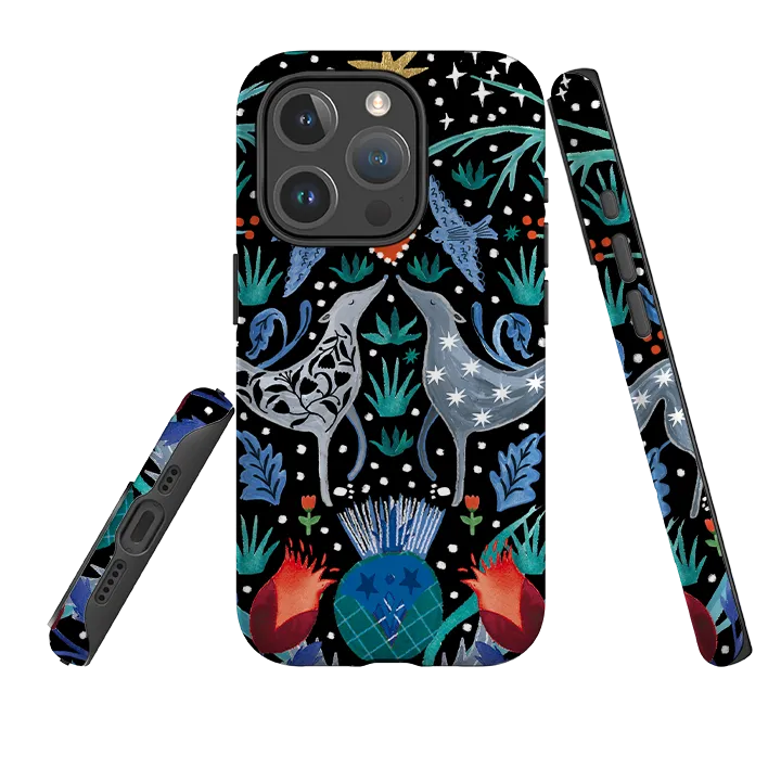 iPhone MagSafe Tough Case - Winter Walk By Emma Frances Grant Screen Bumper Trendy Look