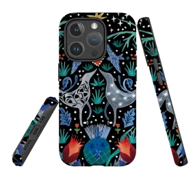 Hybrid Form Flexible Grip iPhone MagSafe Tough Case - Winter Walk By Emma Frances Grant