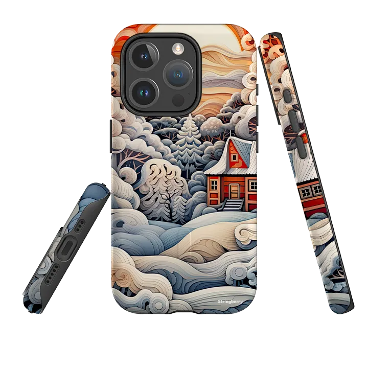 iPhone MagSafe Tough Case -  Winter World IV Protective Touch