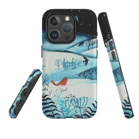 Flexible Pattern Luxury Texture iPhone MagSafe Tough Case - Winterscape 1 By Mary Stubberfield