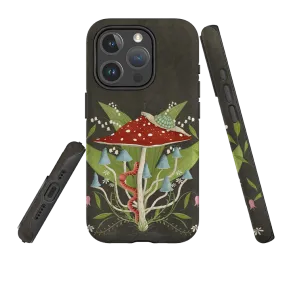 Elegant Pattern Design Strong Frame iPhone MagSafe Tough Case -  Worm By Maja Lindberg