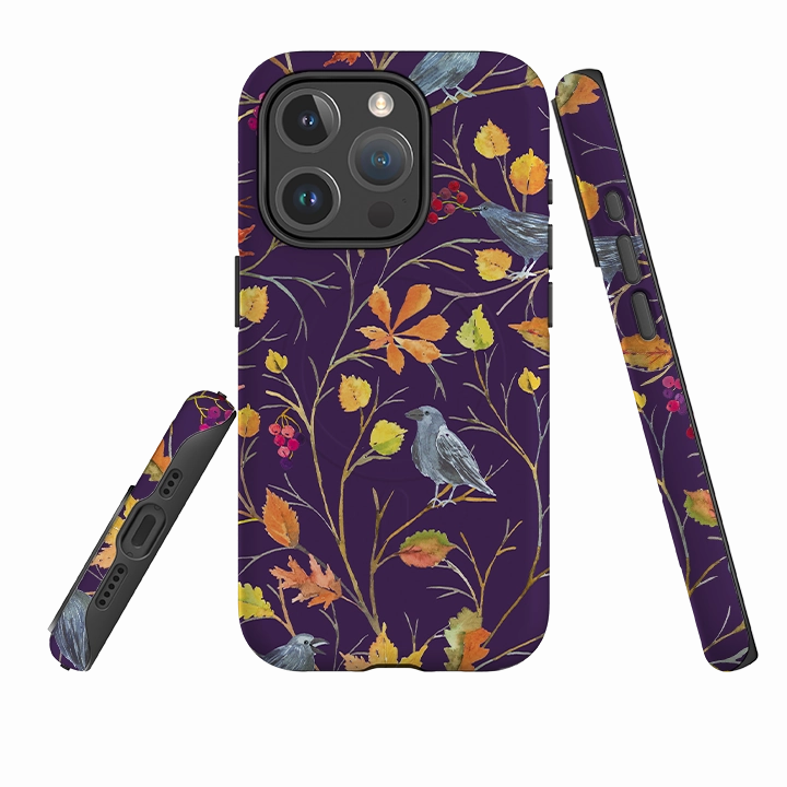 iPhone MagSafe Tough Case -  Autumn Pattern By Elisabeth Haager Strong Frame
