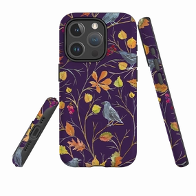 Durable Form Luxury Build iPhone MagSafe Tough Case -  Autumn Pattern By Elisabeth Haager