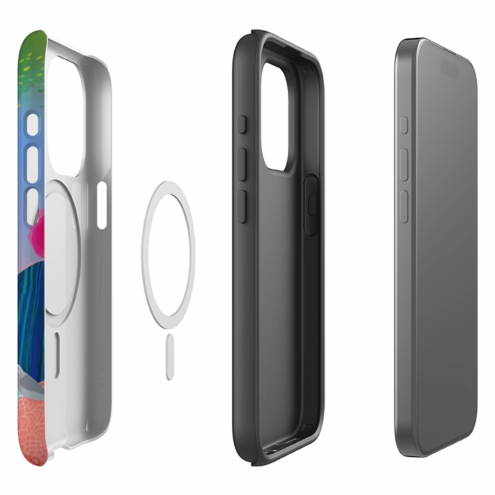 Subtle Texture Chic Accessory iPhone MagSafe Tough Case -  Breathe By Mia Underwood