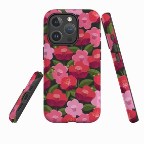 Modern Look Finish iPhone MagSafe Tough Case -  Camellia II By Ali Brookes