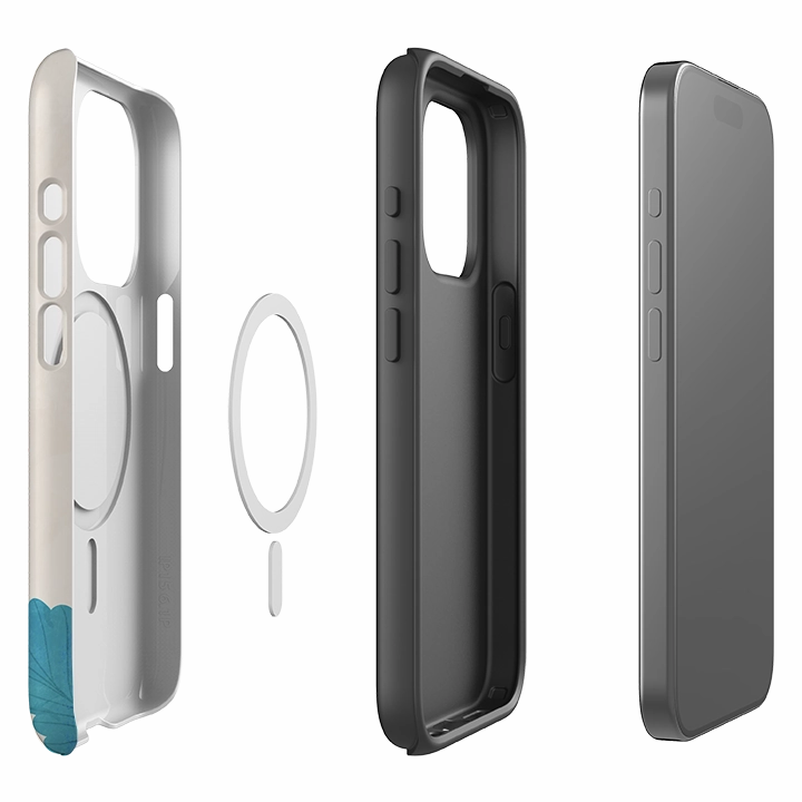 iPhone MagSafe Tough Case - Demeter II By Nina Pace Matte Feel Texture