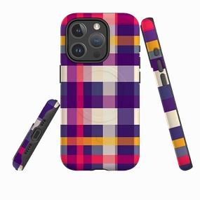 Everyday Carry iPhone MagSafe Tough Case - Durban Gingham