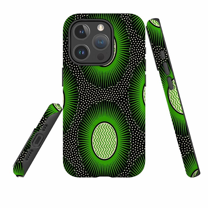 Comfort Shield Texture Hybrid Texture Layer iPhone MagSafe Tough Case - Eclipse By Cressida Bell