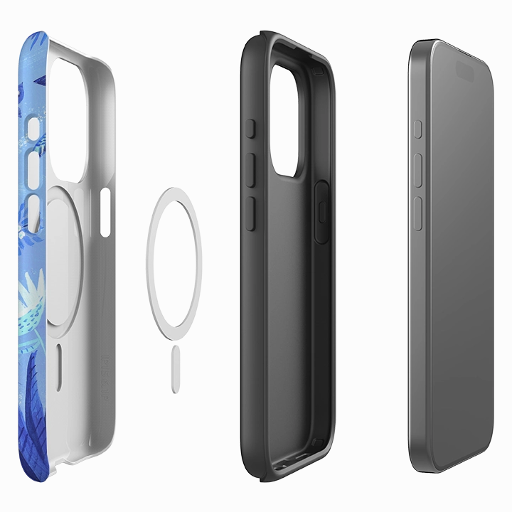 iPhone MagSafe Tough Case - Folk Art By Mary Stubberfield Gloss Finish