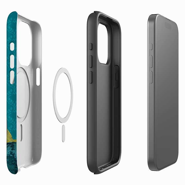 iPhone MagSafe Tough Case - Menopause In Progress By Clare Jordan Protective Pattern Texture Fashion Touch