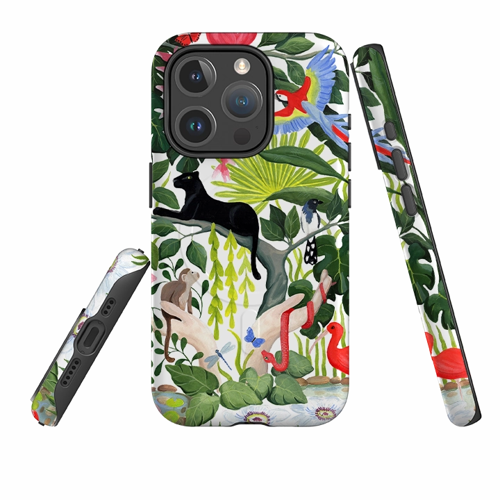 iPhone MagSafe Tough Case - Mother Nature By Bex Parkin Trendy Look Durable Shape