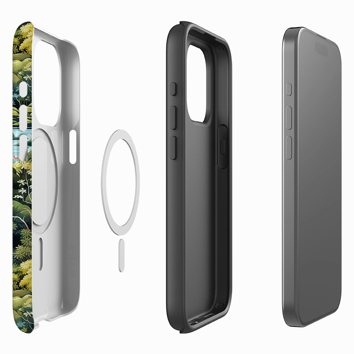 iPhone MagSafe Tough Case -  Odenwald Park Slim Look