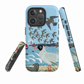 iPhone MagSafe Tough Case - Seagulls And Seals By Kate heiss Premium Material