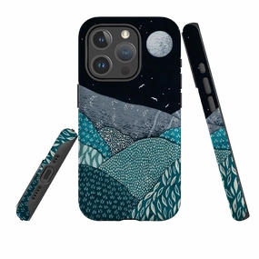 iPhone MagSafe Tough Case -  Spring Night By Natasha Newton Water Resistant Polished Texture Finish