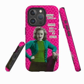 Comfort Material iPhone MagSafe Tough Case - Todays Mood By Clare Jordan