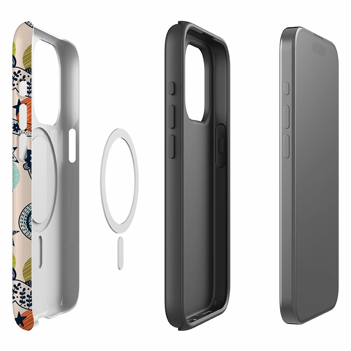 Subtle Touch Premium Pattern Design iPhone MagSafe Tough Case - Xmas Kitsch