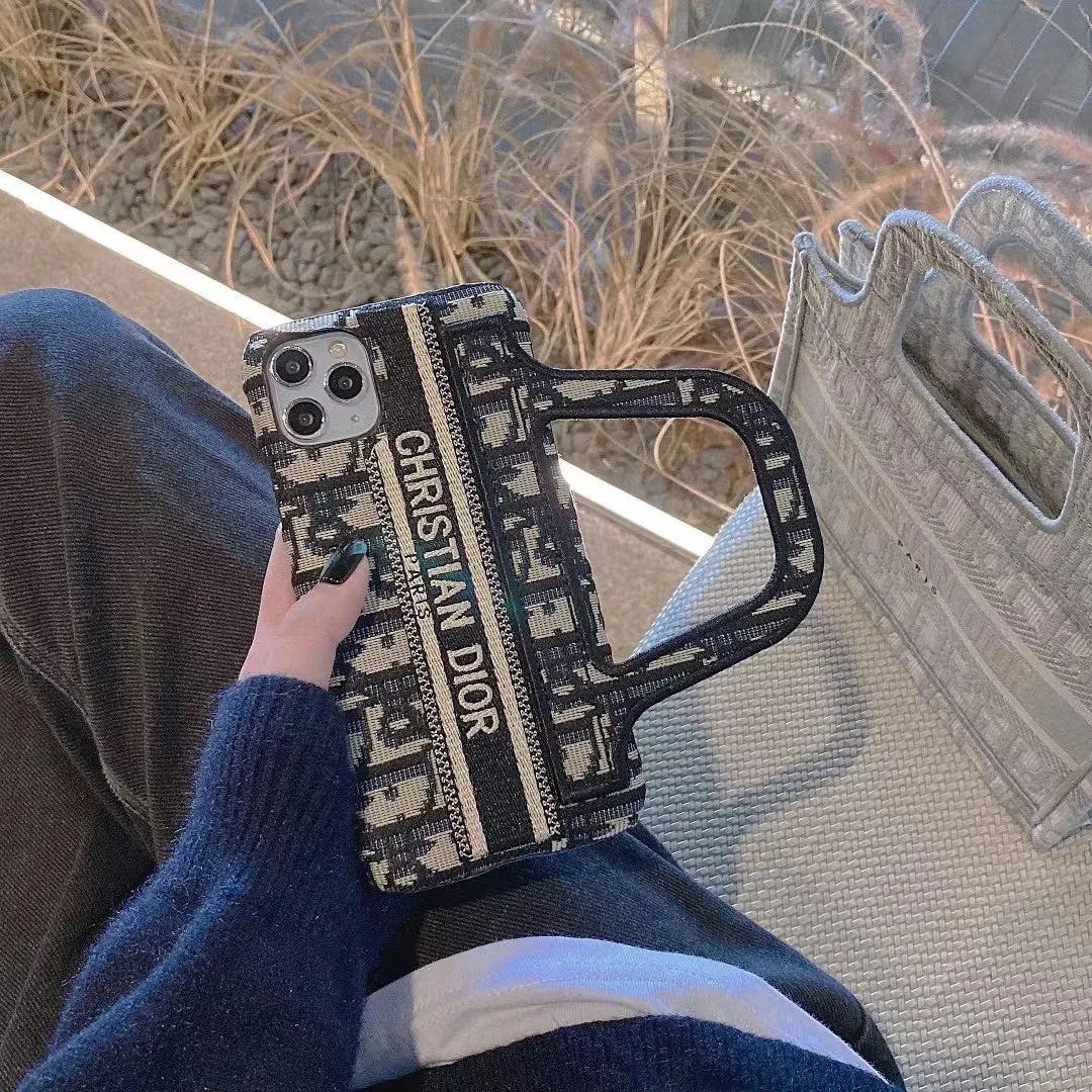 Pocket Size Lady Luxury iPhone Case with Handbag