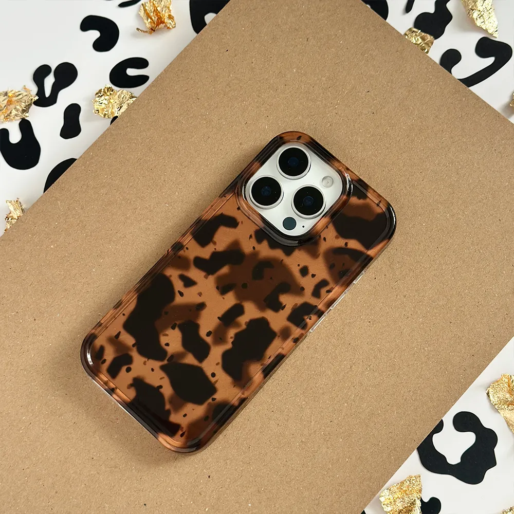 Leopard Tort Phone Case Practical Design Colorful Accent