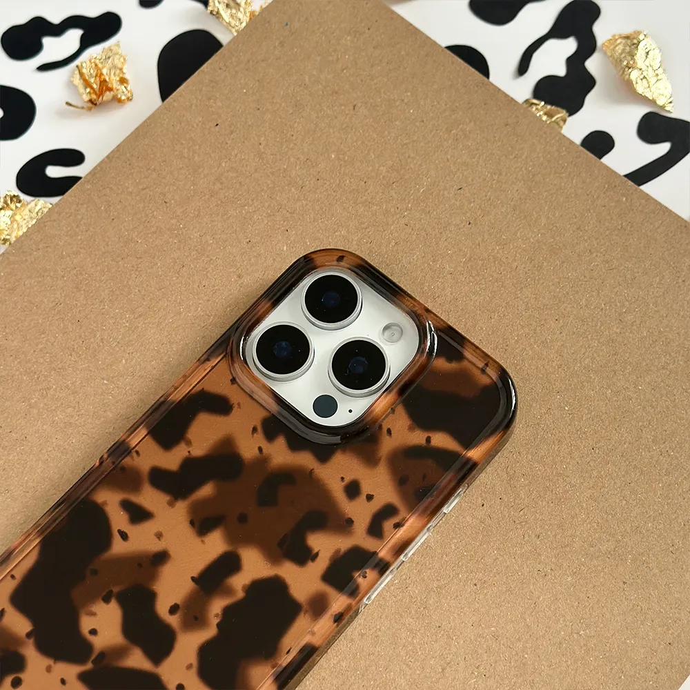 Elegant Pattern Leopard Tort Phone Case