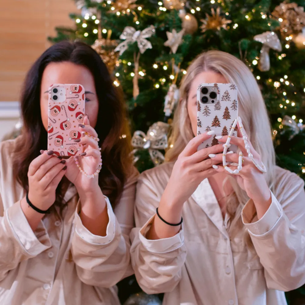 Water Resistant Polished Look Leopard Trees Phone Case