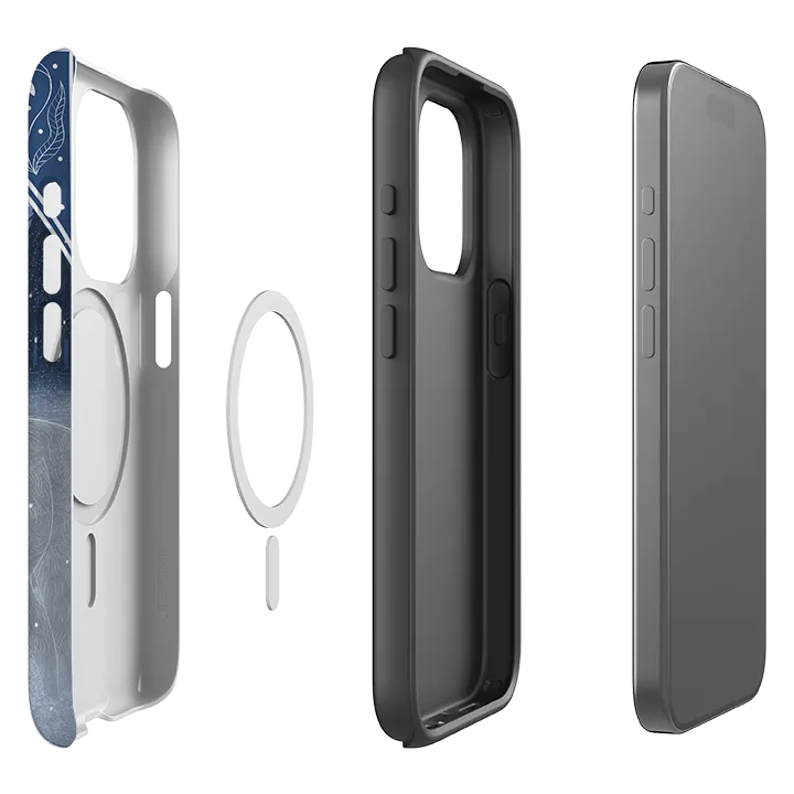 iPhone MagSafe Tough Case -  Winter Stag By Bex Parkin Shock Proof