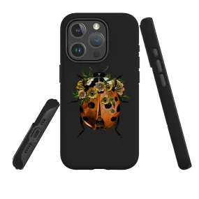 Matte Feel Texture iPhone MagSafe Tough Case -  Ladybug Dark