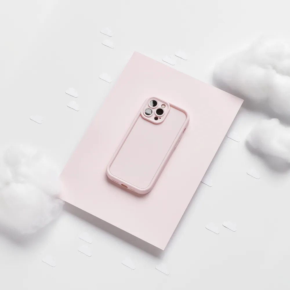Cloud Soft NAKD Phone Case - Powder Pink Luxury Coating