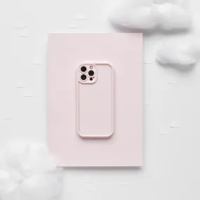 Cloud Soft NAKD Phone Case - Powder Pink Travel Accessory Clear Surface