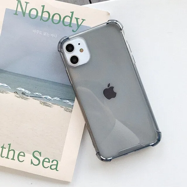 Premium Craft Fashion Detail Low Cost Clear Silicone Phone Case For iPhone