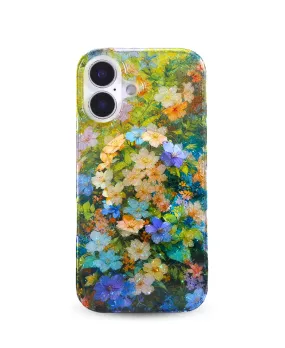 Green Wildflower MagSafe Phone Case Classic Texture Soft Cushion