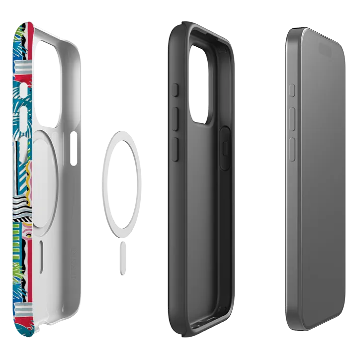 iPhone MagSafe Tough Case -  Cote D'Azur By Sarah Campbell Hybrid Look