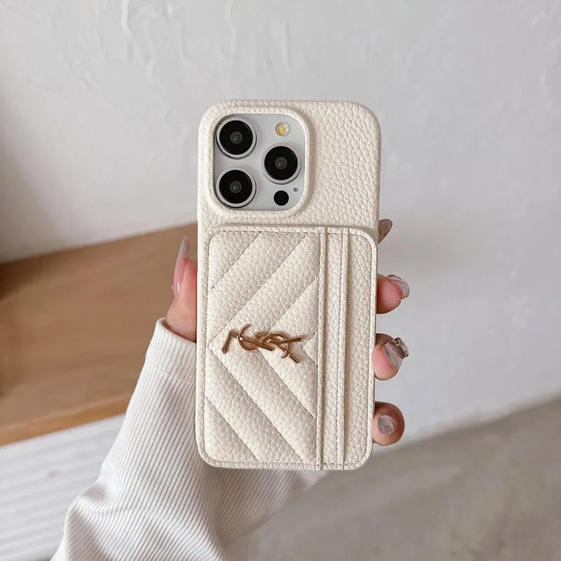 High Quality Luxury Bag Leather For iPhone Case